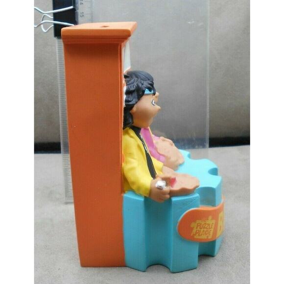 The Puzzle Place PVC Bake Sale Bank Kiki & Skye 1995 Vintage Lancit - Picture 3 of 7